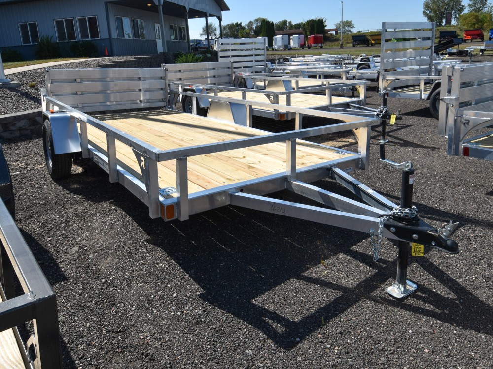 6.5'x14' SA w/HD Package & Bi-Fold Ramp Utility Trailer Gallery Photo 1