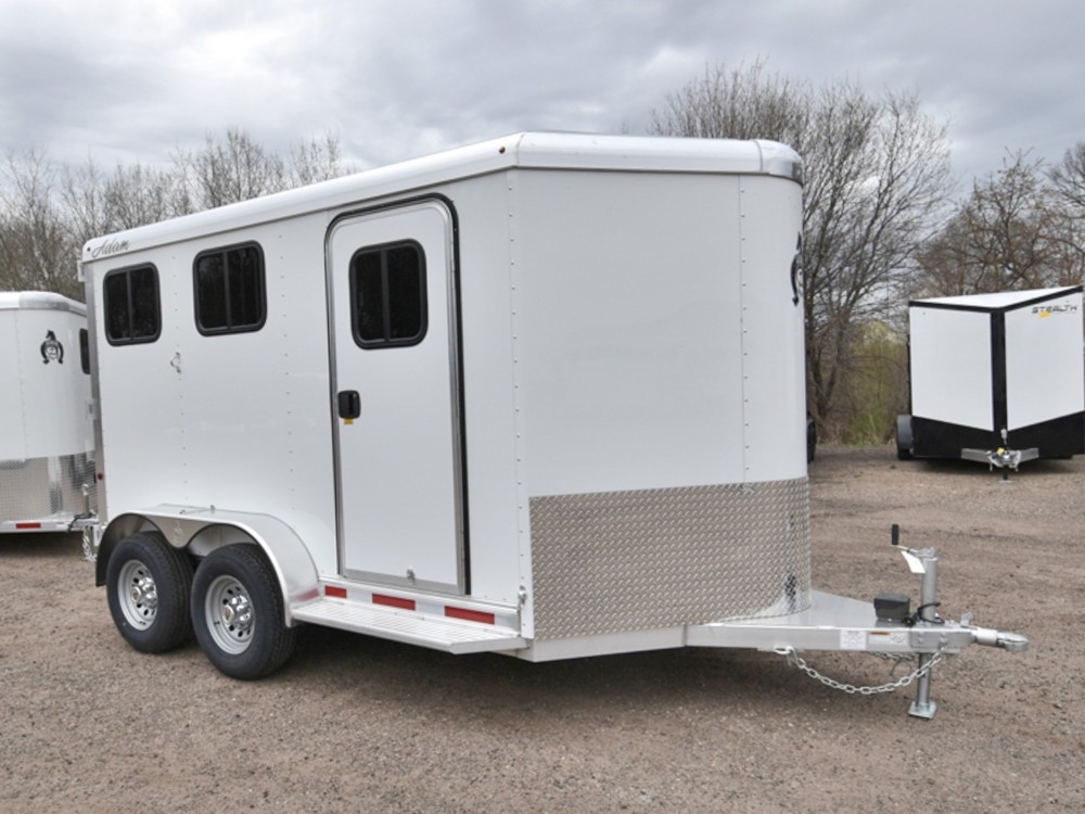 Mustang 2 Horse Slant Trailer Gallery Photo 1