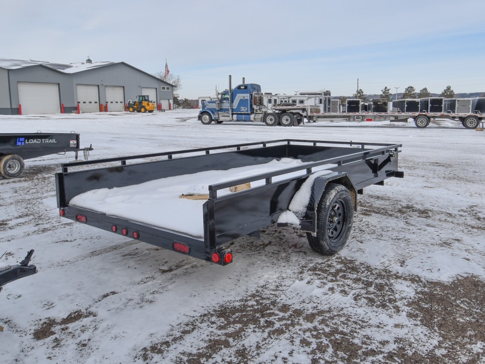 77"x12' Utility Trailer w/Solid Sides & No Ramp Gallery Photo 2