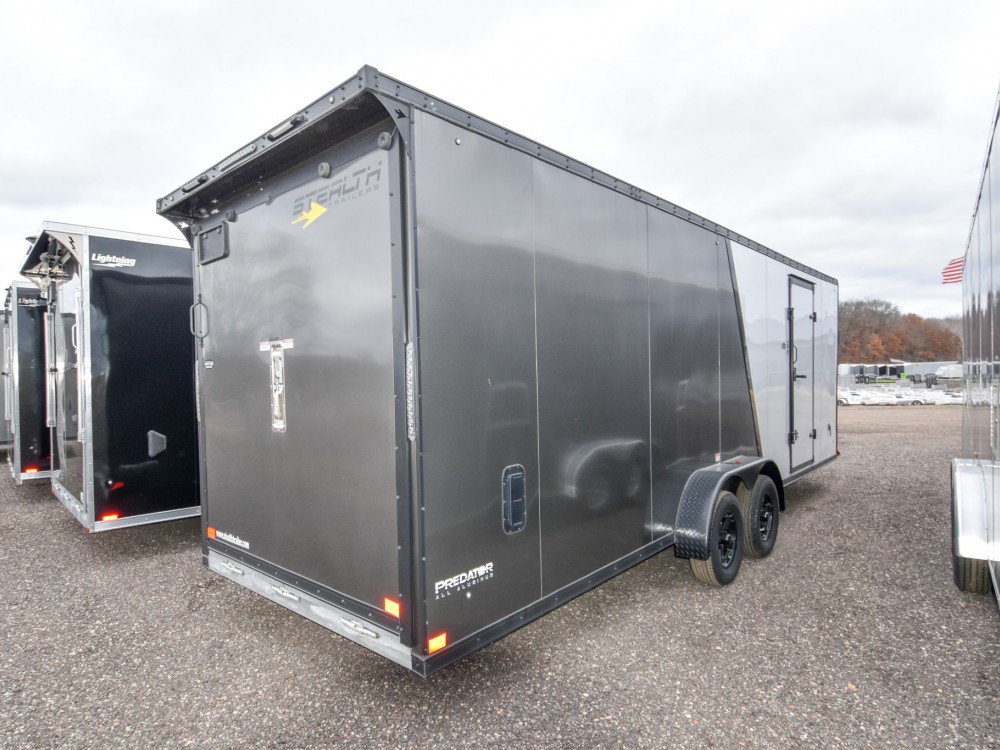 Predator 7'x29' (24'+5' V) Snowmobile/UTV  Enclosed Trailer Gallery Photo 2