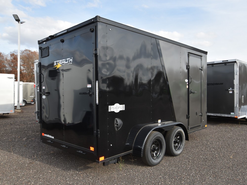 Mustang 7'x14' Enclosed Cargo Trailer Gallery Photo 2