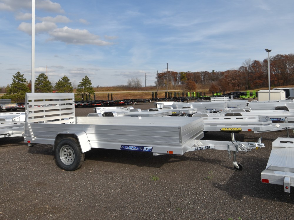 6812 H-ES Aluminum Utility Trailer Gallery Photo 1