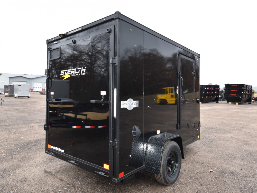 Mustang 6'x10' Enclosed Cargo Trailer Gallery Photo 2