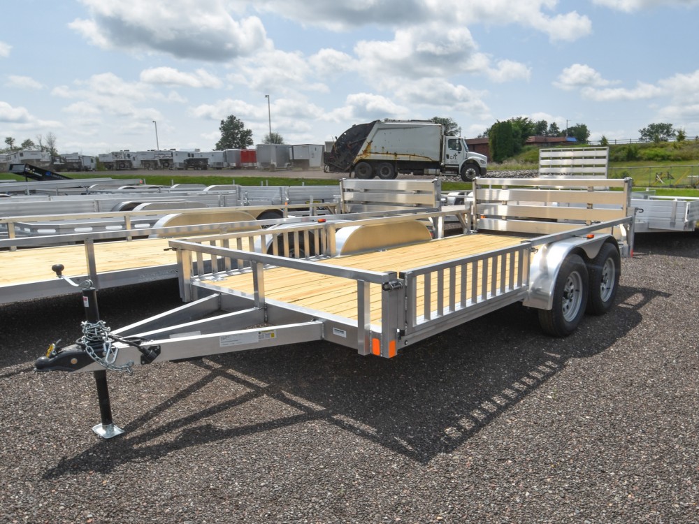 82"x14' w/HD Package Aluminum ATV/Utility Trailer Gallery Photo 1