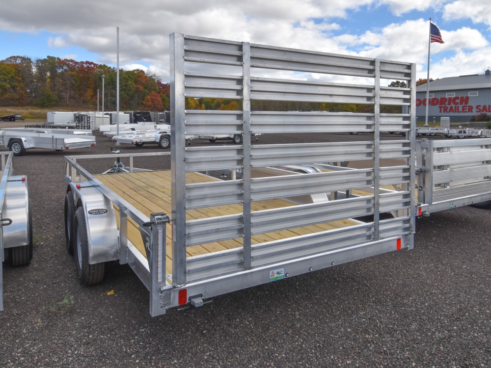 82"x16' w/HD Package Aluminum Utility Trailer Gallery Photo 2