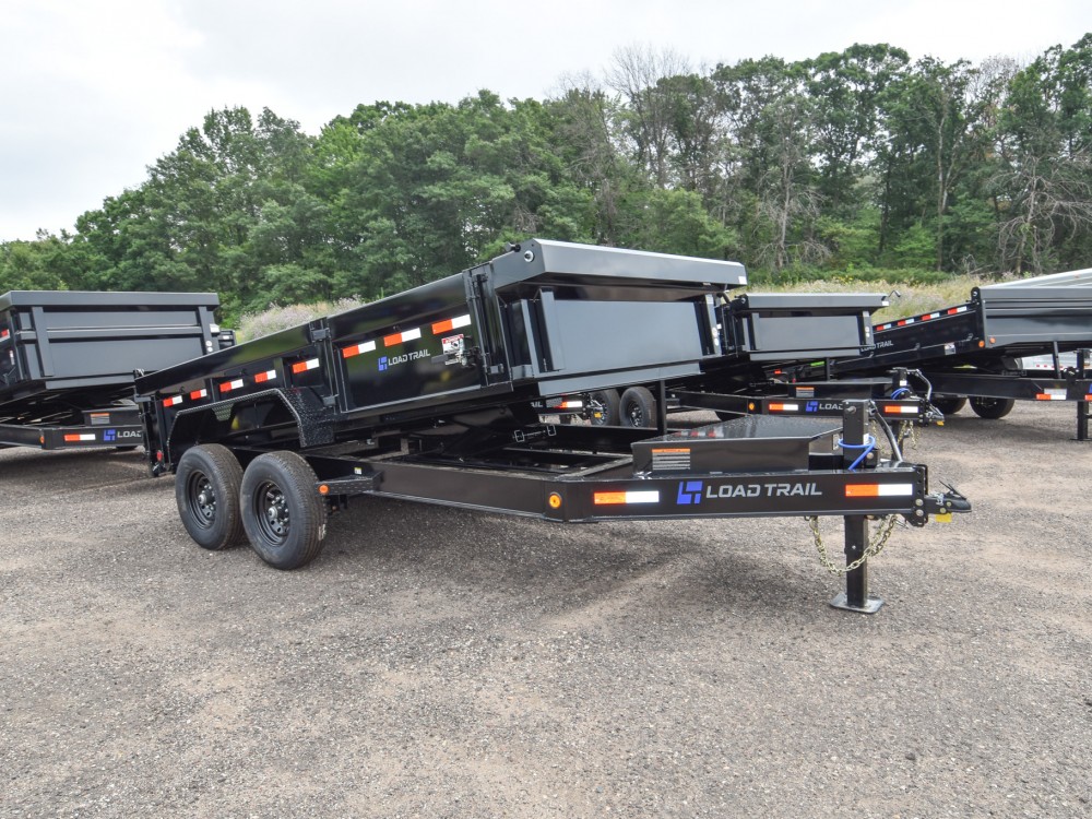 83"X14' Dump Trailer w/50" Side Door Gallery Photo 1