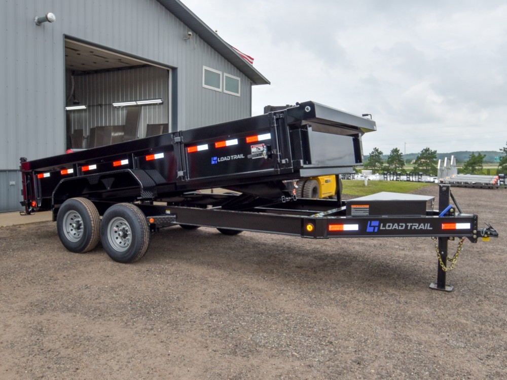 83"X16' Dump Trailer w/50" Side Door Gallery Photo 1