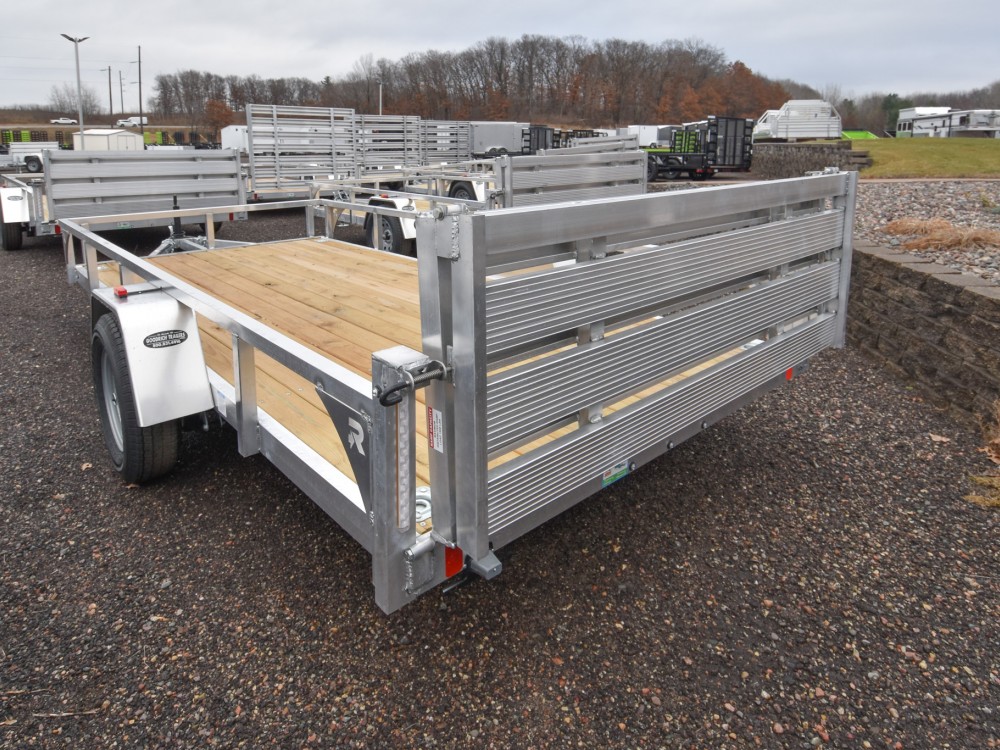 6.5'x14' SA w/HD Package & Bi-Fold Ramp Utility Trailer Gallery Photo 2