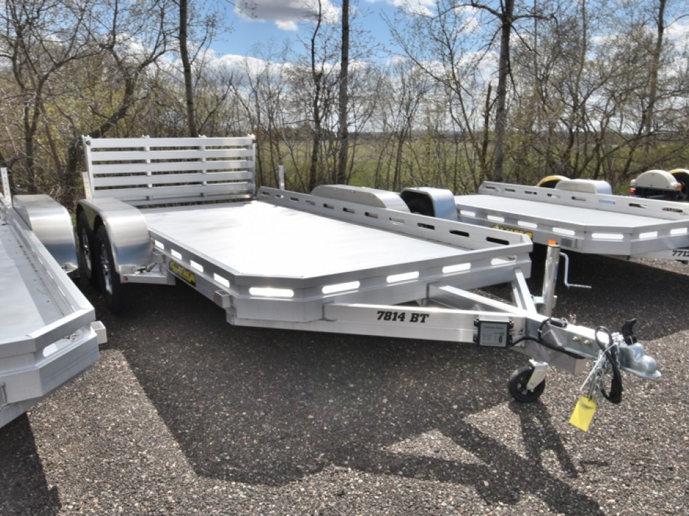 7814 TA BT Aluminum Utility Trailer Gallery Photo 1