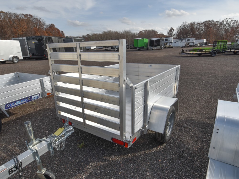 486 Aluminum Utility Trailer w/24" Solid Sides Gallery Photo 2