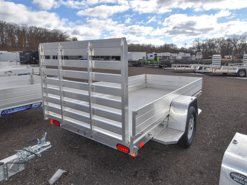 6310H Aluminum Utility Trailer w/12" Solids Sides Gallery Photo 2