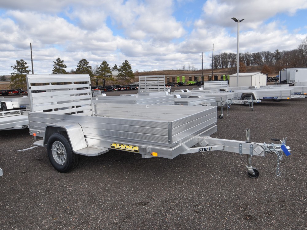 6310H Aluminum Utility Trailer w/12" Solids Sides Gallery Photo 1