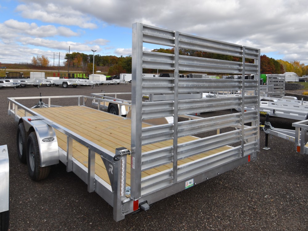 82"x20' w/HD Package Aluminum Utility Trailer Gallery Photo 2