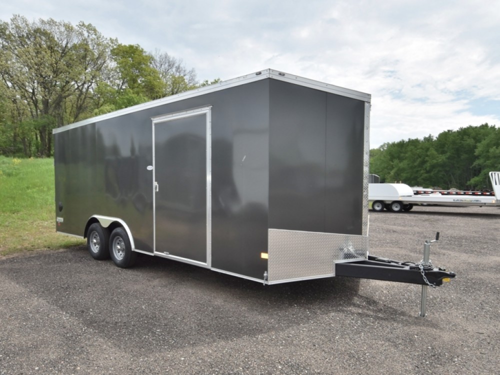 Transport 8.5X20 Enclosed Car Trailer Gallery Photo 1