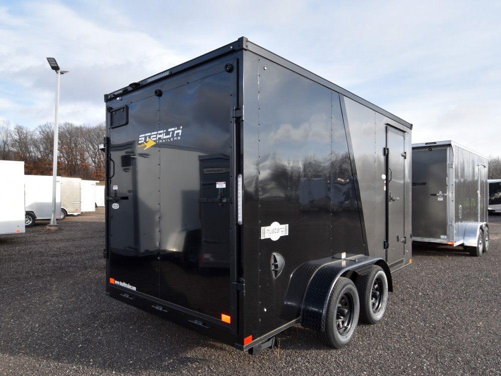 Mustang 7'x14' Enclosed Cargo Trailer Gallery Photo 3