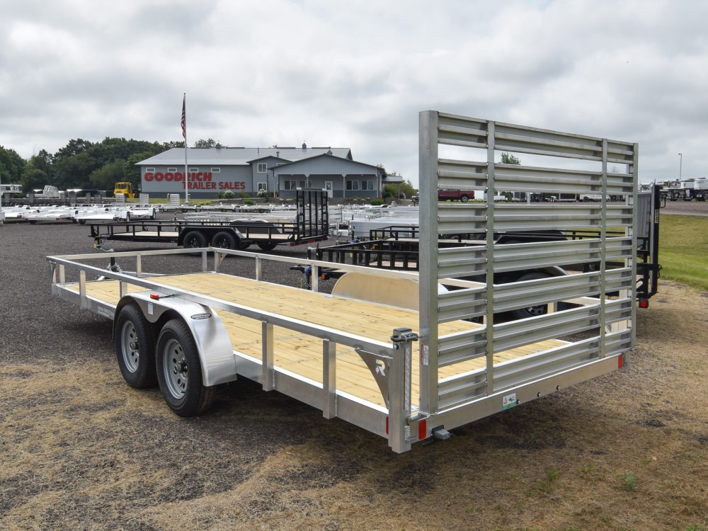 82"x20' w/HD Package Aluminum Utility Trailer Gallery Photo 2