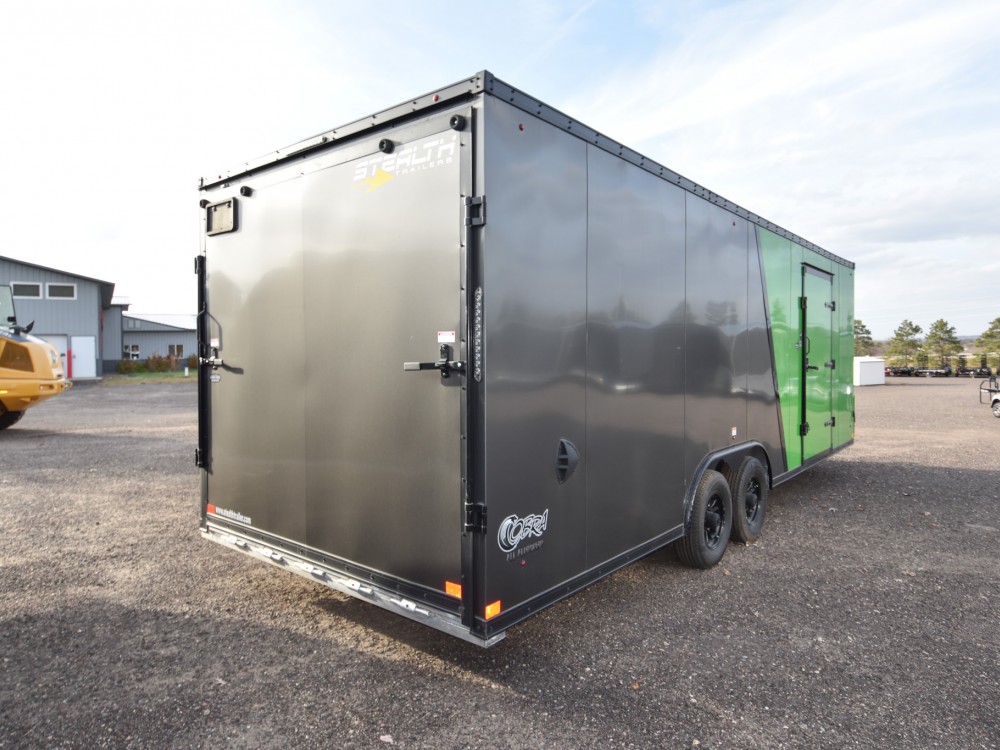 Cobra 8.5'x24' Enclosed Cargo/Carhauler Trailer Gallery Photo 2