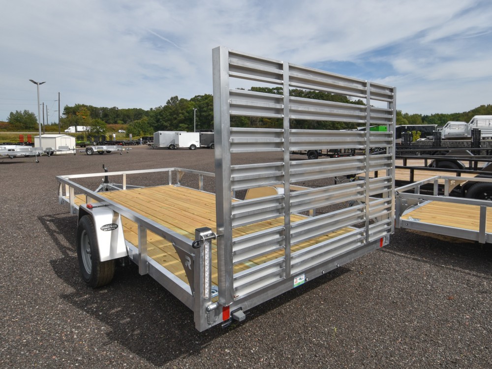 82"x14' SA w/HD Package Aluminum Utility Trailer Gallery Photo 2