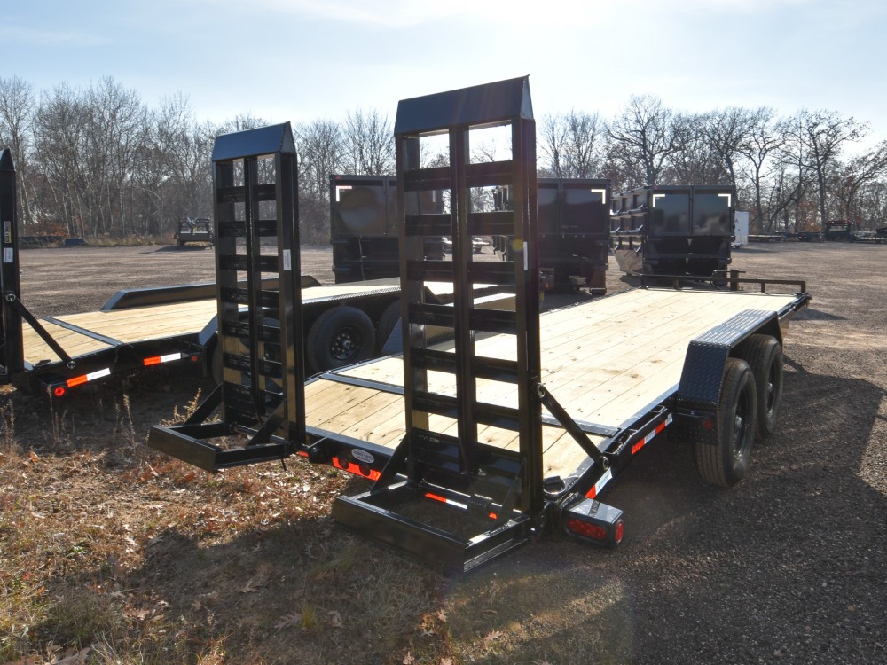 83"x18'+2' Dove Equipment Trailer Gallery Photo 3