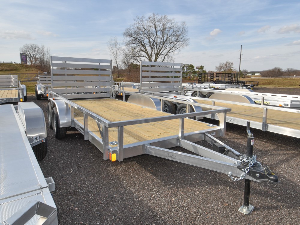 82"x16' w/HD Package Aluminum Utility Trailer Gallery Photo 1