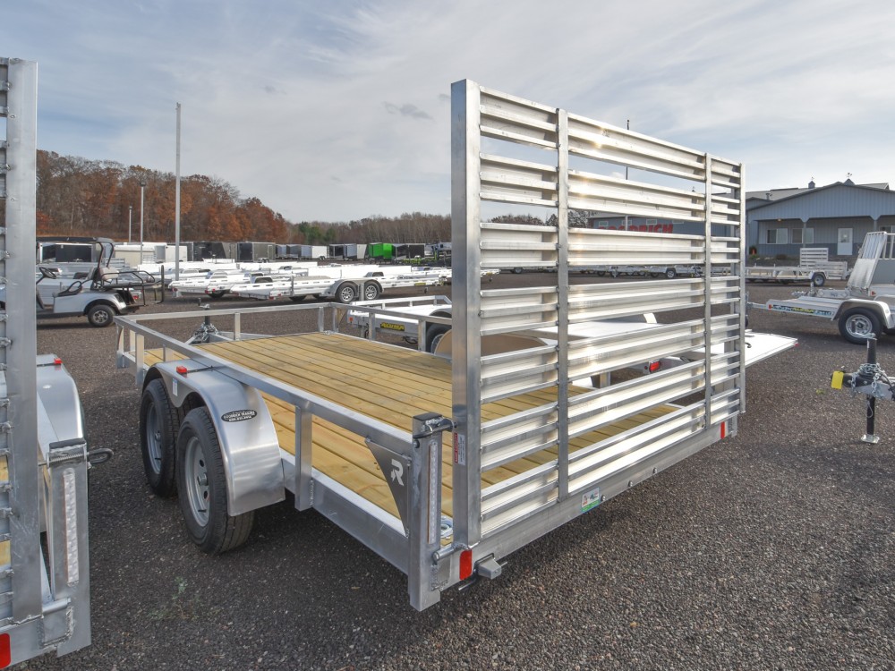 82"x16' w/HD Package Aluminum Utility Trailer Gallery Photo 2