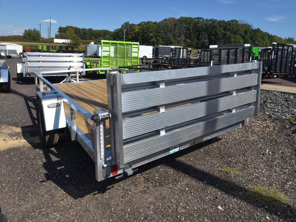 6.5'x14' SA w/HD Package & Bi-Fold Ramp Utility Trailer Gallery Photo 2