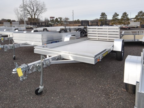 6812H BT Aluminum Utility Trailer Photo