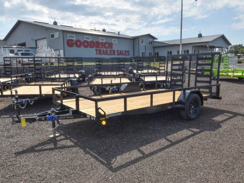 83"x14' w/Brake Utility Trailer Photo