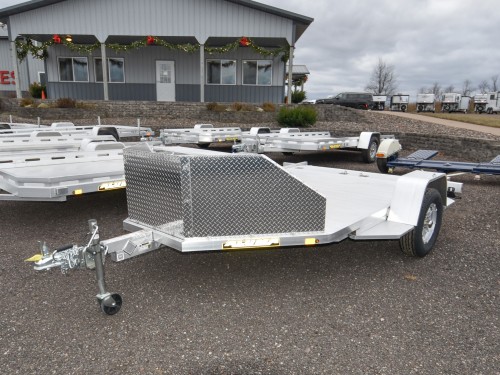 MC 210 Aluminum Motorcycle Trailer Photo