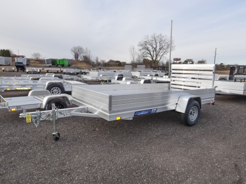 6812 H-ES Aluminum Utility Trailer Photo