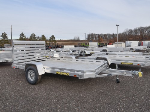 7712H Aluminum Utility Trailer Photo