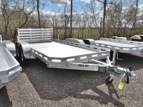 7814 TA BT Aluminum Utility Trailer Photo