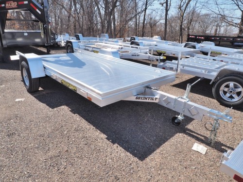 6812H Tilt Aluminum Utility Trailer Photo