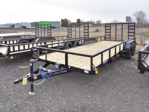 83"x20' w/HD Ramp Utility Trailer Photo