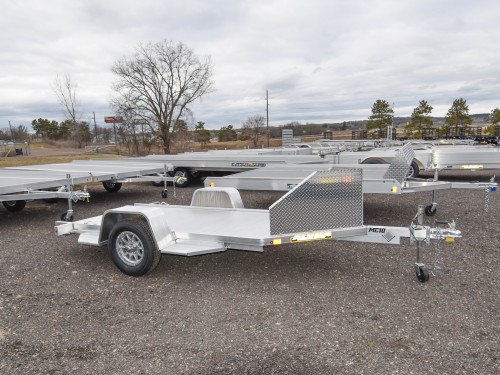 MC 10 Aluminum Motorcycle Trailer Photo