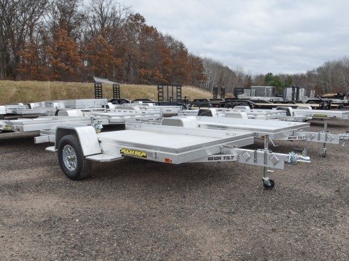 6810H Tilt Aluminum Utility Trailer Photo