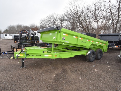 83"x16' Dump Trailer w/24" Sides Dump Trailer Photo