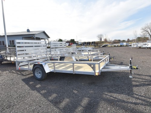 82"x14' SA w/HD Package Aluminum Utility Trailer Photo