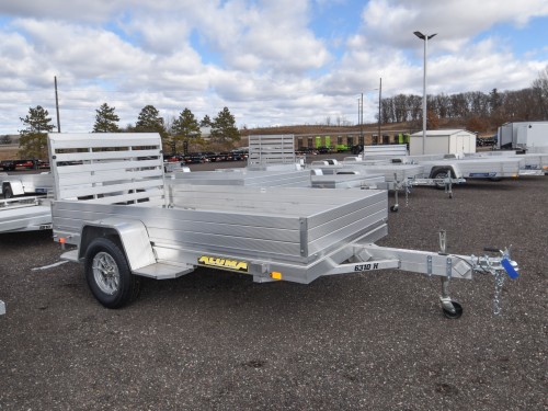 6310H Aluminum Utility Trailer w/12" Solids Sides Preview Photo 1