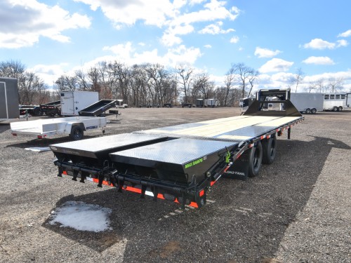 102"x23+5' Dove 24K Gooseneck Equipment Trailer Preview Photo 3