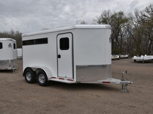 Rustler 2 Horse Slant Combo Trailer Photo