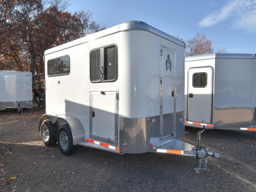 Julie Straight Load w/Walk Thru Horse Trailer Photo