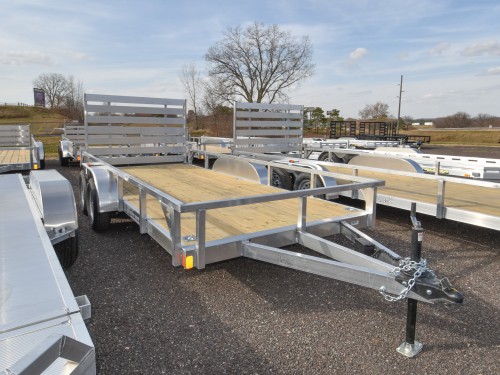 82"x16' w/HD Package Aluminum Utility Trailer Photo