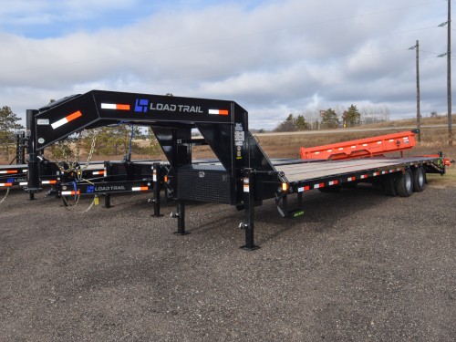 102"x27'+5' Dove 26K Low-Pro Gooseneck Equipment Trailer Photo