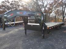 102"x20+5' Dove Gooseneck Equipment Trailer Photo Thumbnail 1