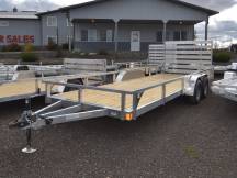 82"x20' w/HD Package Aluminum Utility Trailer Photo Thumbnail 1