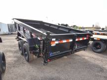 83"x14' w/24" Sides Dump Trailer Photo Thumbnail 2