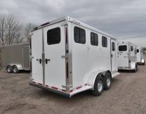 Mustang 3 Horse Slant Trailer Photo Thumbnail 2