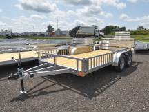 82"x14' w/HD Package Aluminum ATV/Utility Trailer Photo Thumbnail 1