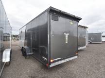 Predator 7'x29' (24'+5' V) Snowmobile/UTV  Enclosed Trailer Photo Thumbnail 3